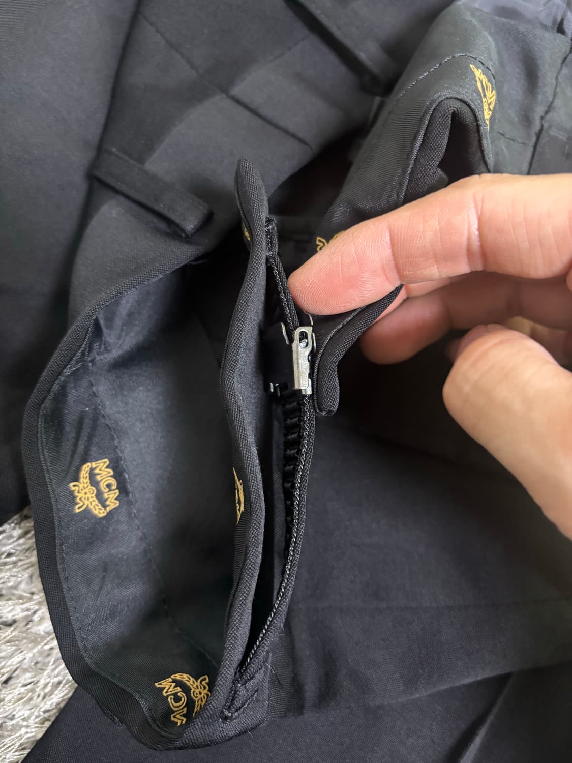 일제 MCM 검정 슬랙스 34사이즈 상품이미지7