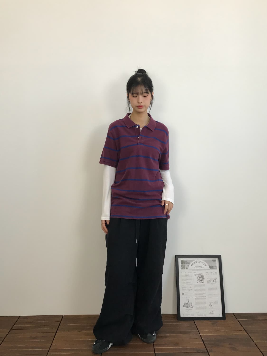 GAP Stripe Polo Shirt 상품이미지1