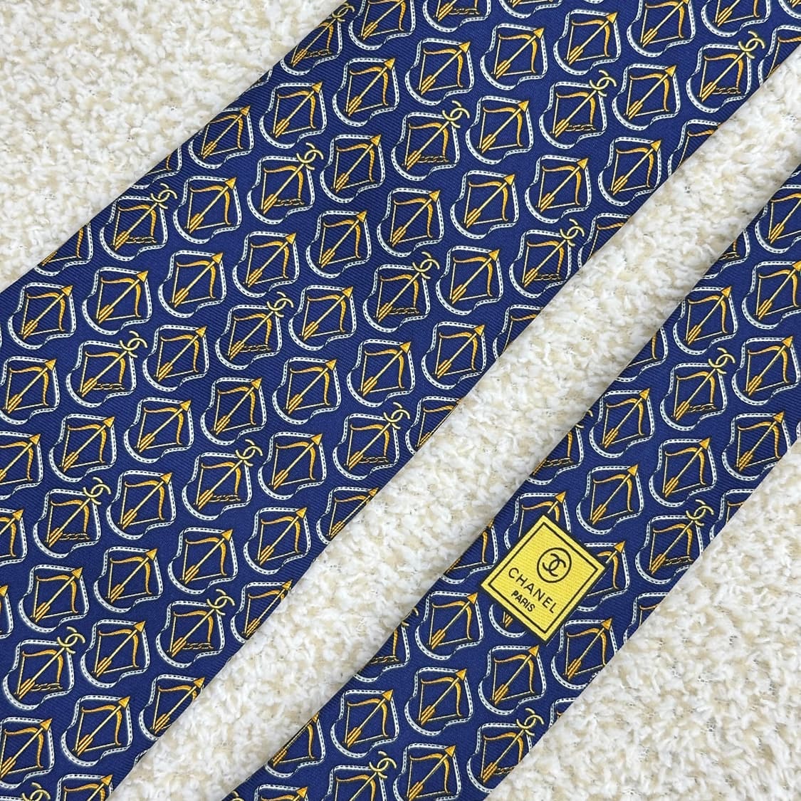 샤넬 실크 넥타이 상품이미지2