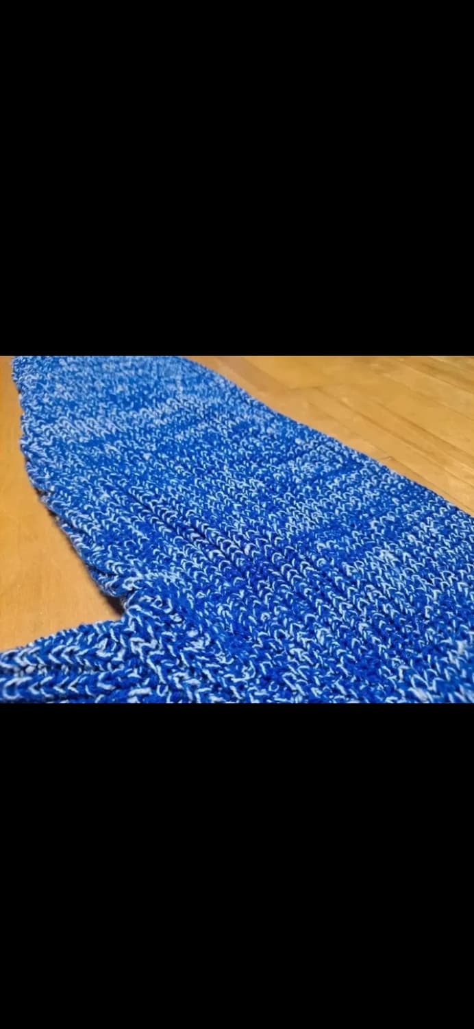 애프터프레이 브리즈 인타르시아 니트 블루 m 상품이미지5