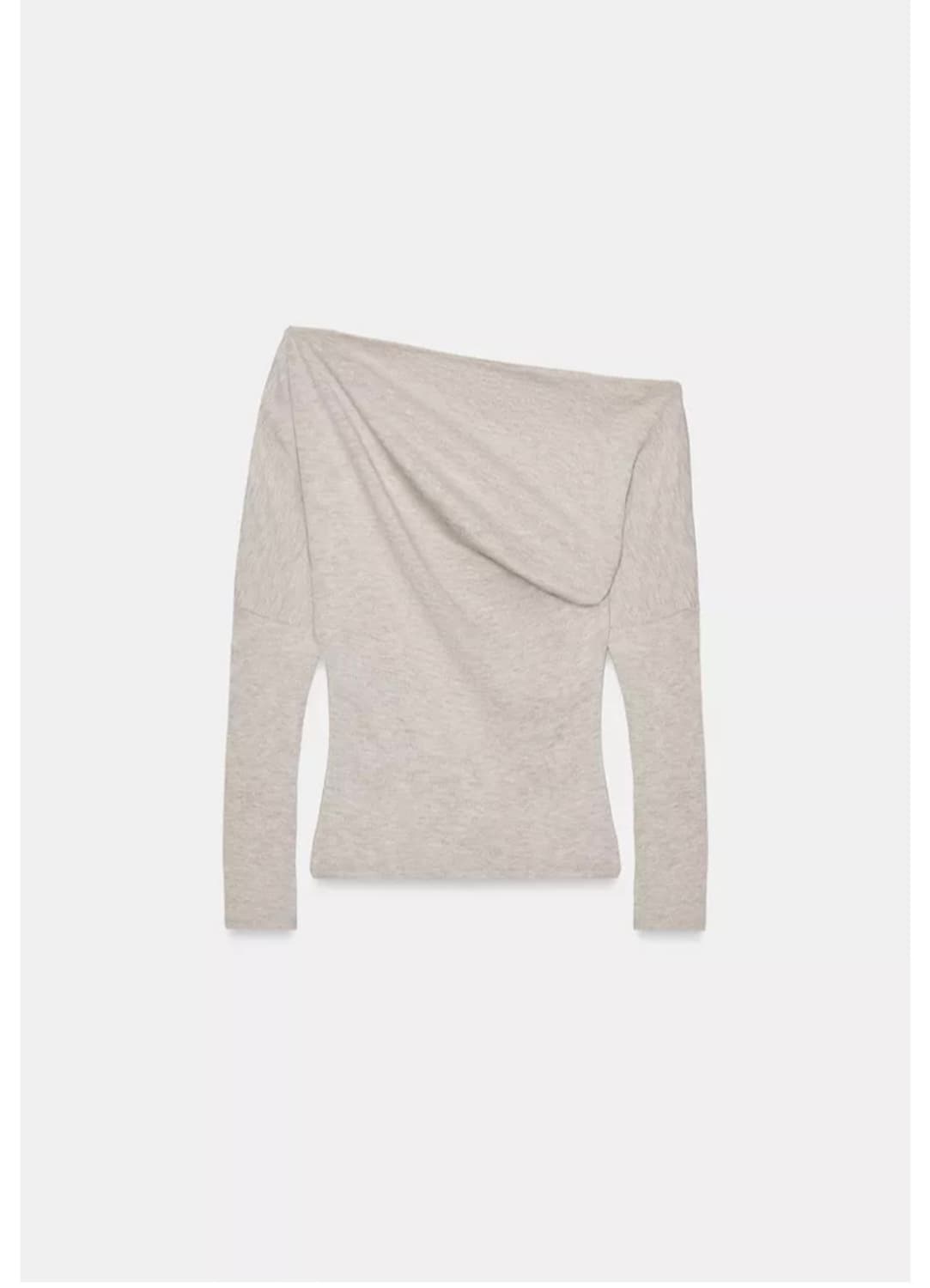 자라 소프트 언밸런스 탑 오프숄더니트 상품이미지3