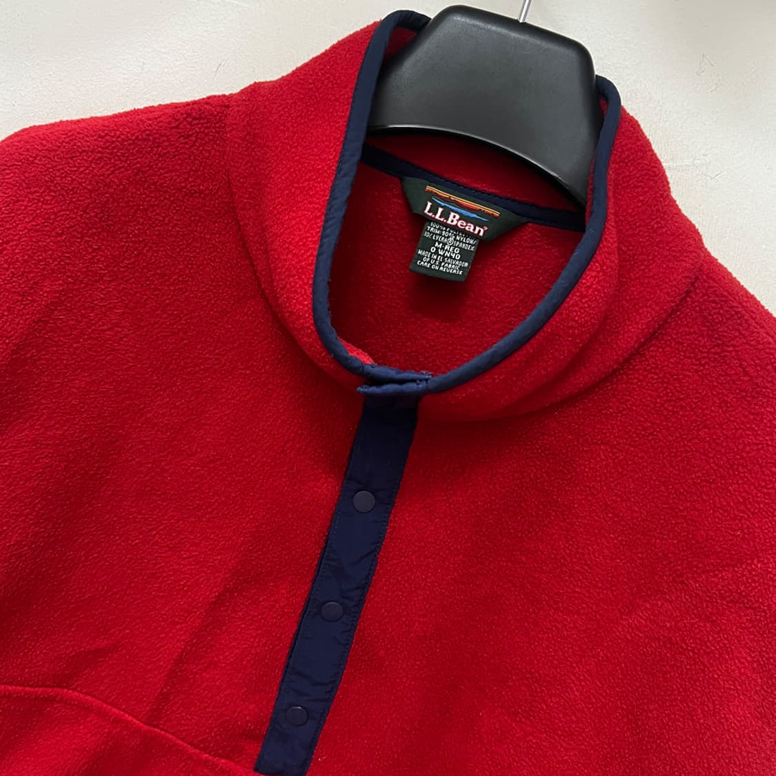 L.L.Bean 엘엘빈 스냅티 플리스 풀오버 M 상품이미지3