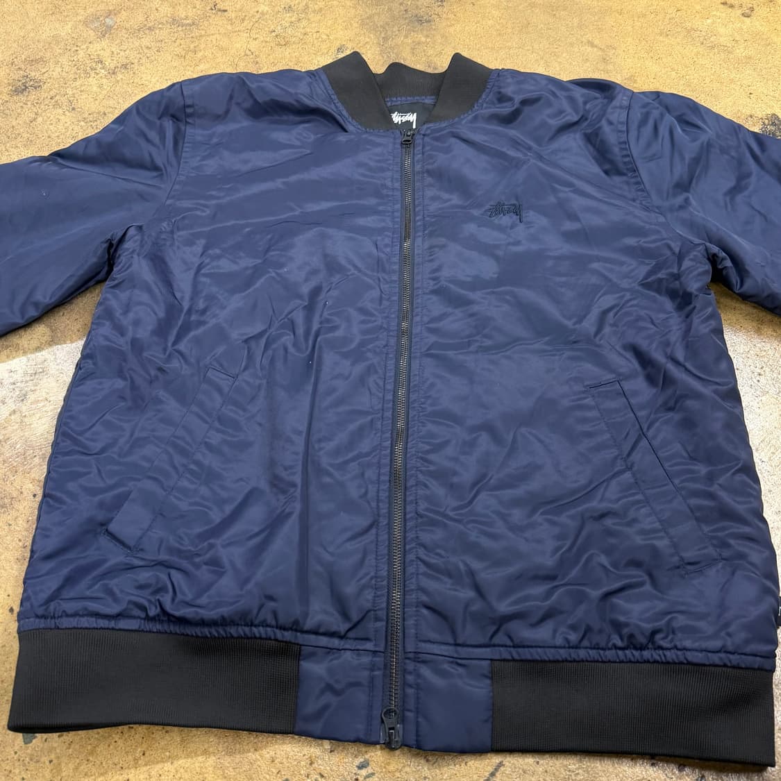 [ 정품/L ] STUSSY 스투시 봄버 자켓 상품이미지3
