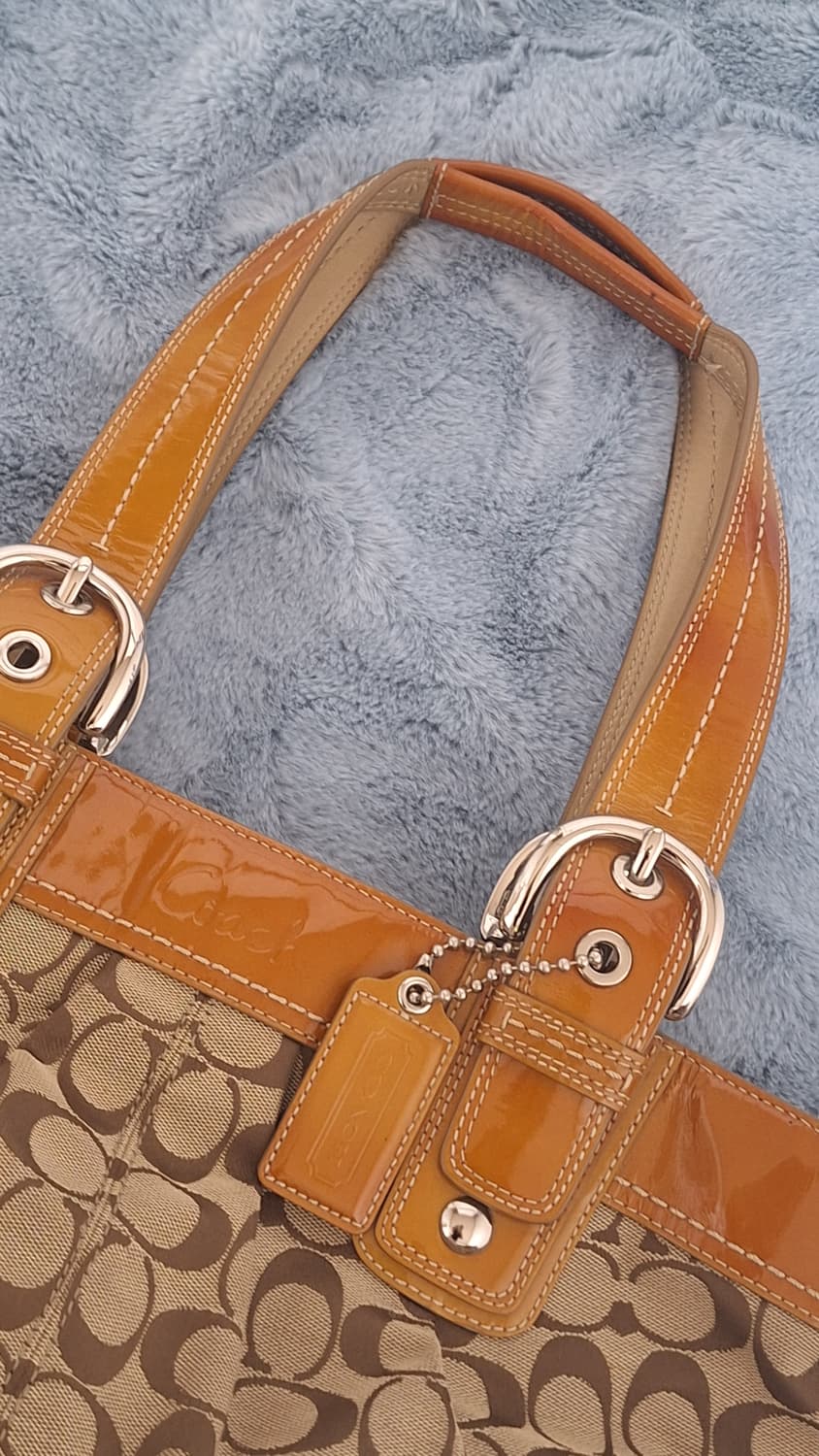 코치 가죽 숄더백 갸루 상품이미지2