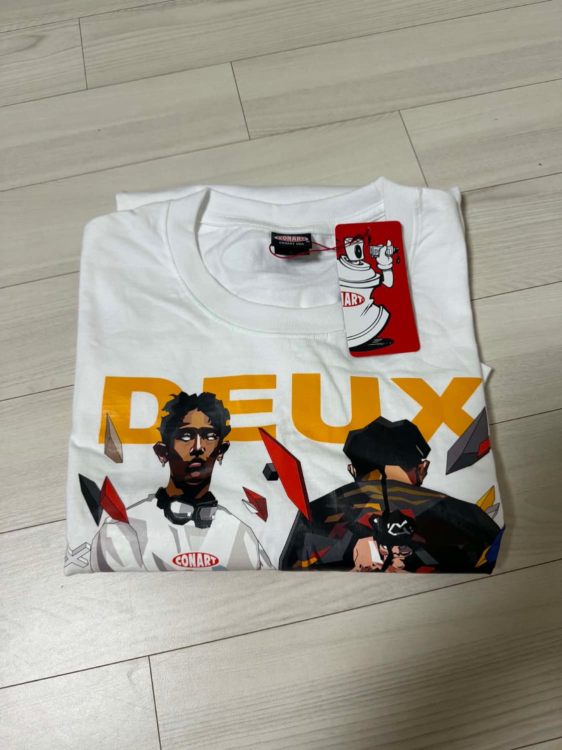 DEUX x CONART 콜라보 반팔티  상품이미지2