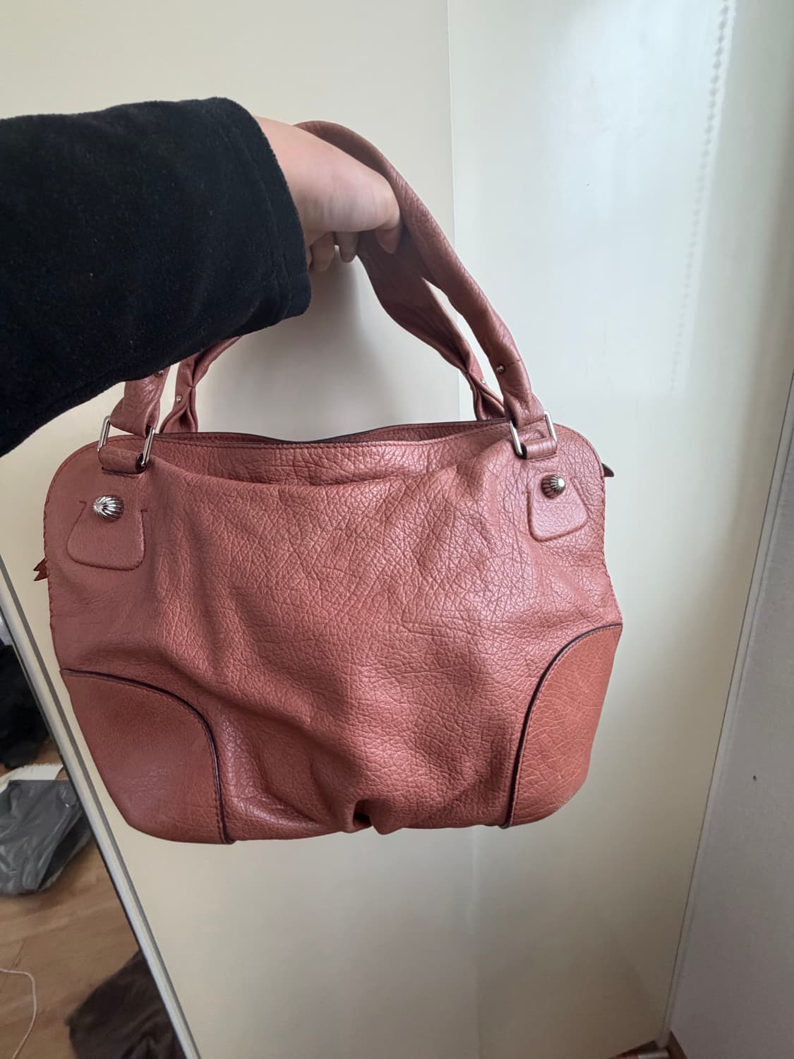 Celine 셀린느 비터스윗 레더 숄더백 브라운 상품이미지2