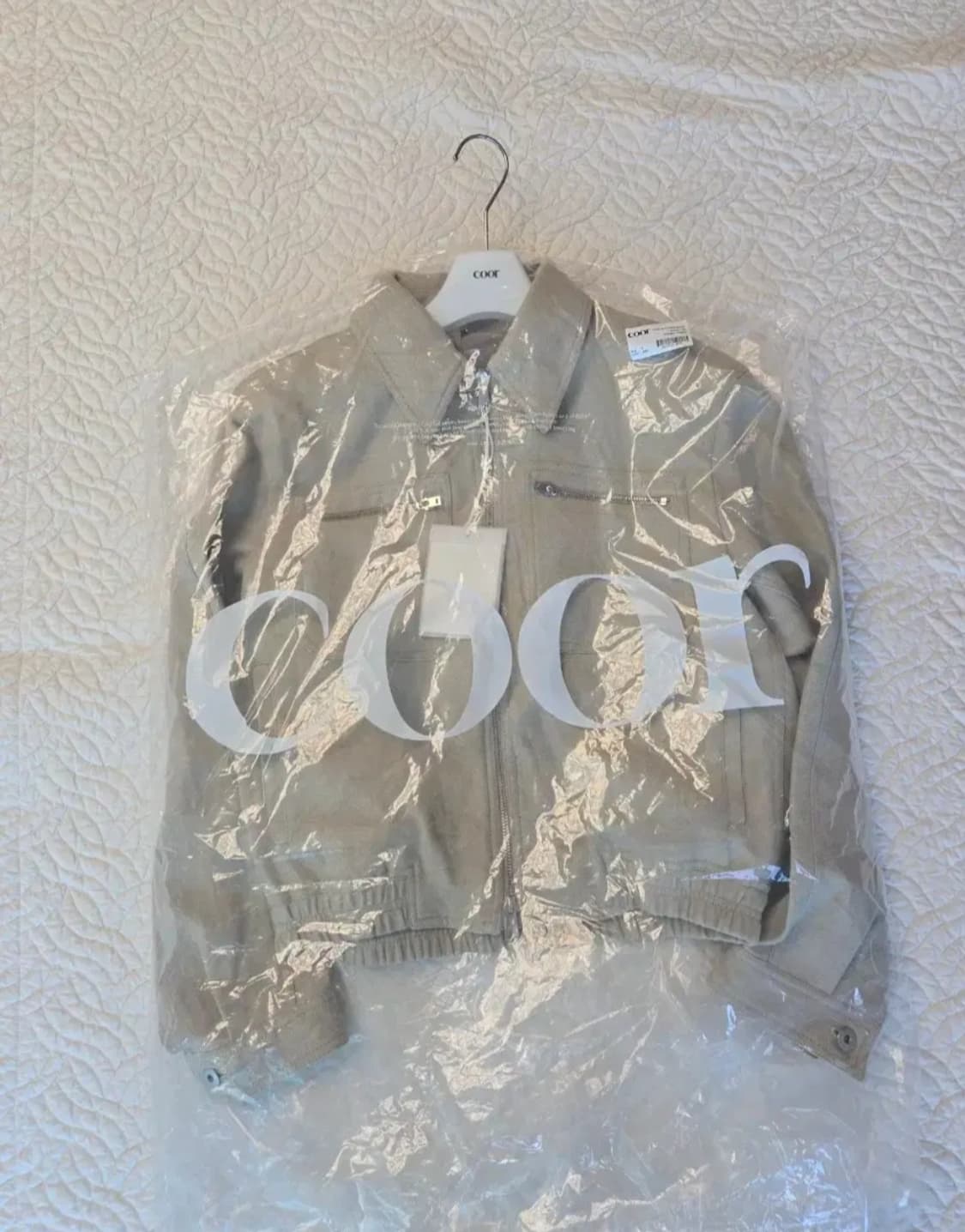 쿠어 울 린넨 자켓/ S사이즈/ 미시착 새제품 상품이미지3