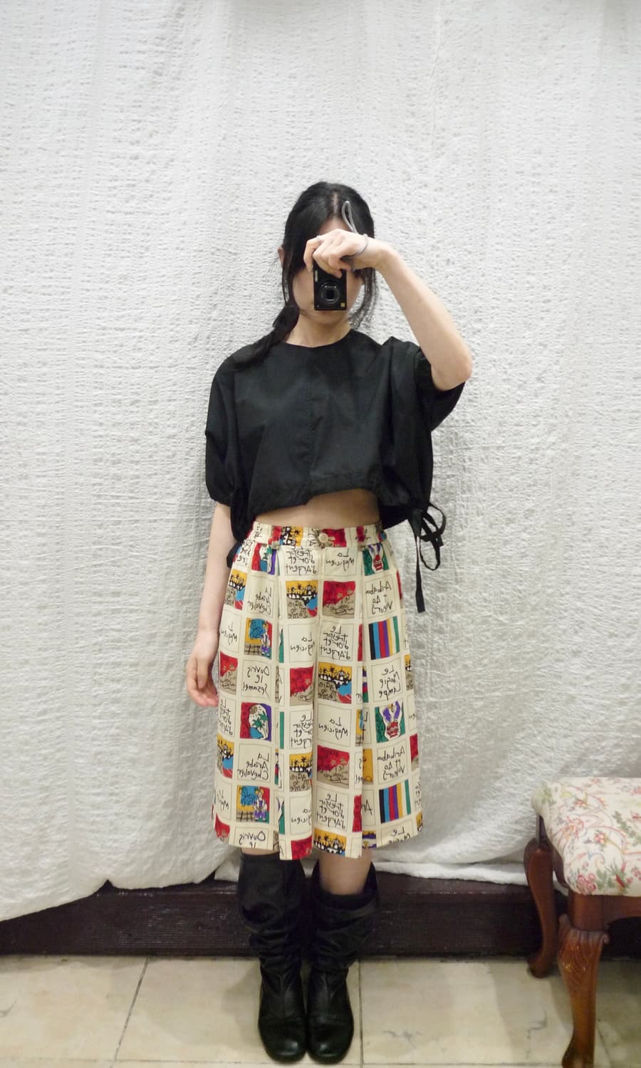 printing vintage pants 상품이미지5
