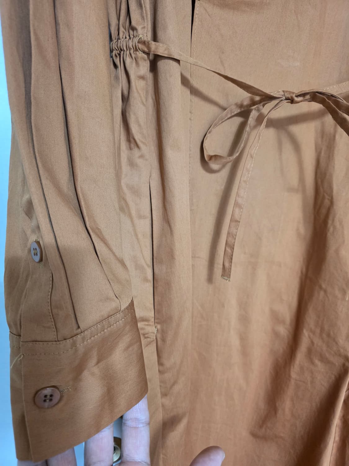 [새제품] 자라 랩 셔츠 롱 원피스 상품이미지5