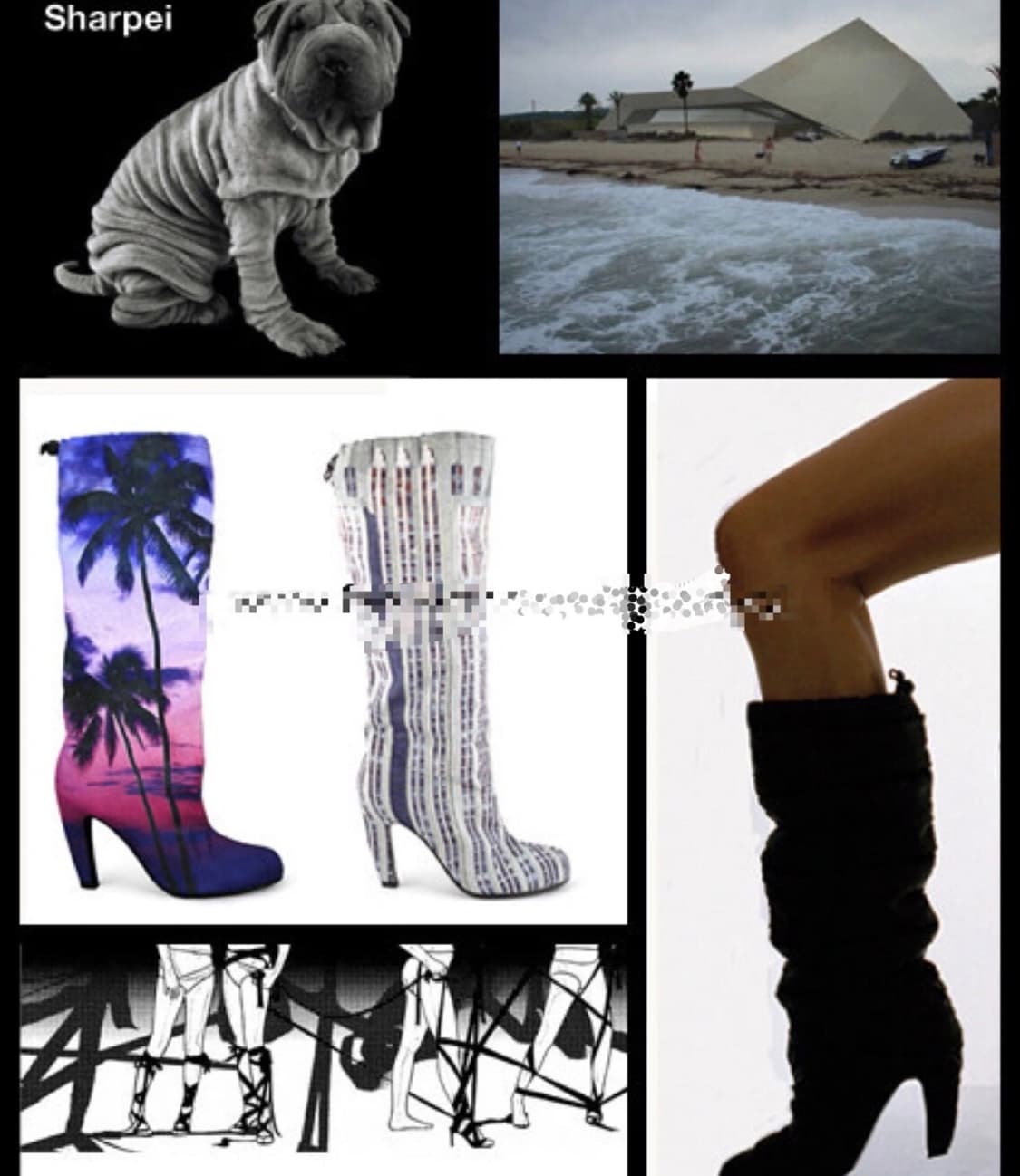 새제품 united nude 유나이티드 누드 샤페이부츠 상품이미지4