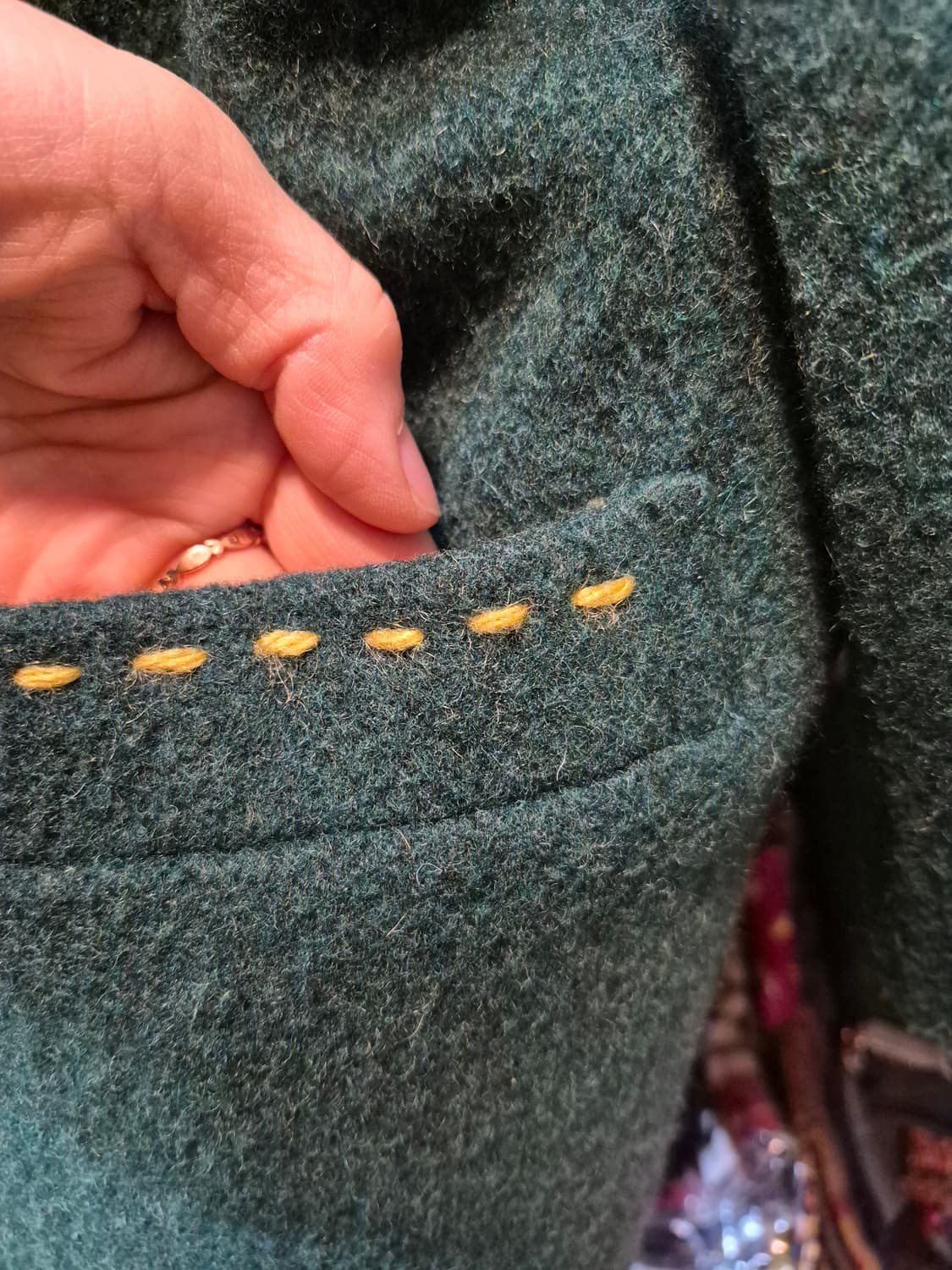 일본빈티지 자수스티치 블레이져 자켓 상품이미지5