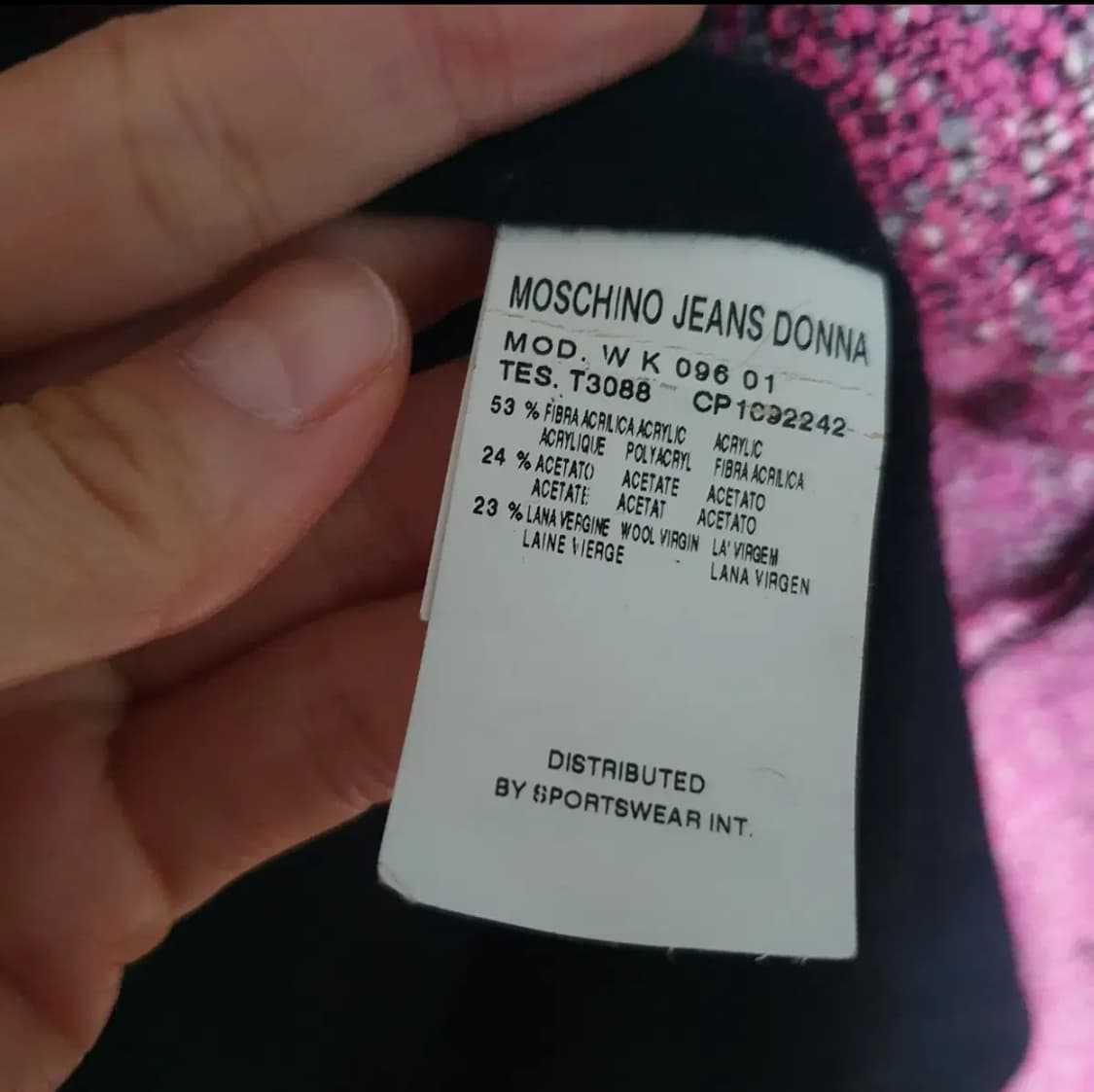 모스키노 트위드 코트 85 상품이미지9