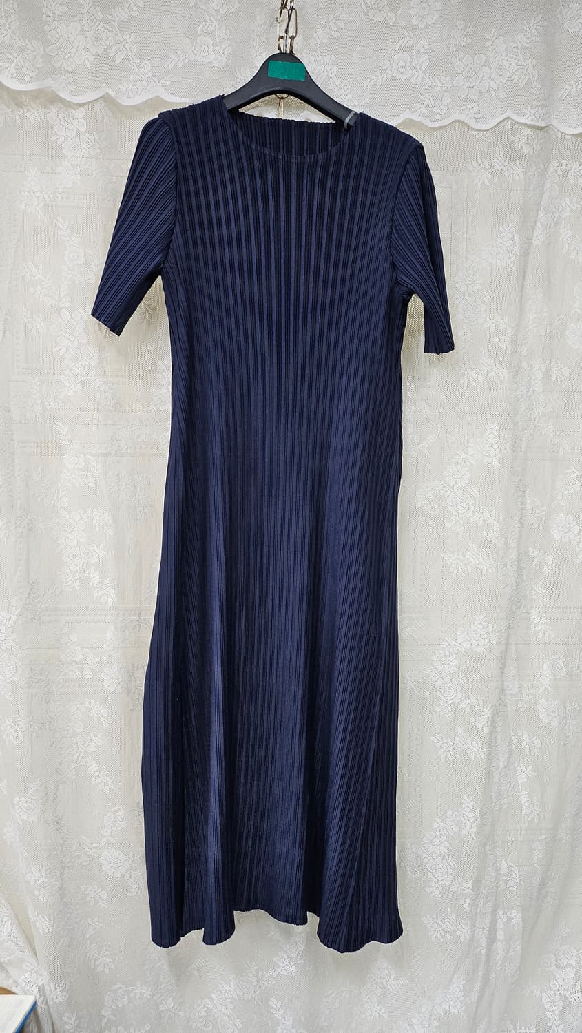 플리츠미   네이비 롱원피스  상품이미지3
