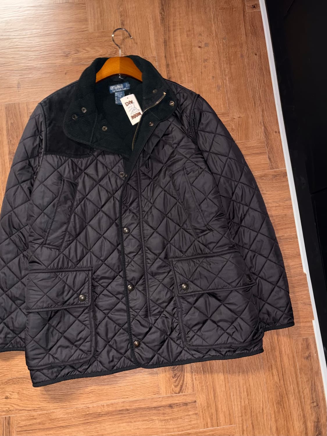 폴로 랄프로렌 레더 패치 퀄팅자켓 상품이미지2