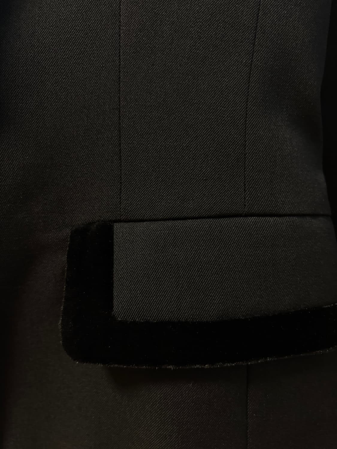 블랙 벨벳 포인트 블레이저 자켓 상품이미지6