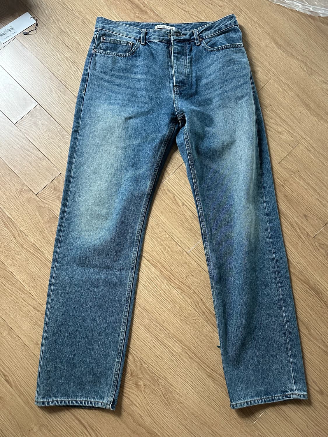 서피스에디션 LOST STRAIGHT DENIM PANTS INDIGO 상품이미지2