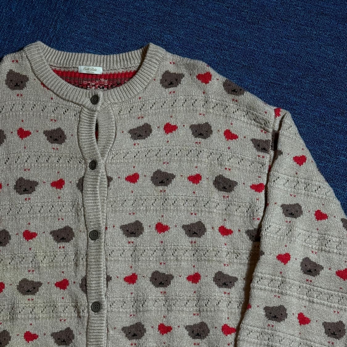 빈티지 모리걸 니트 가디건 상품이미지2