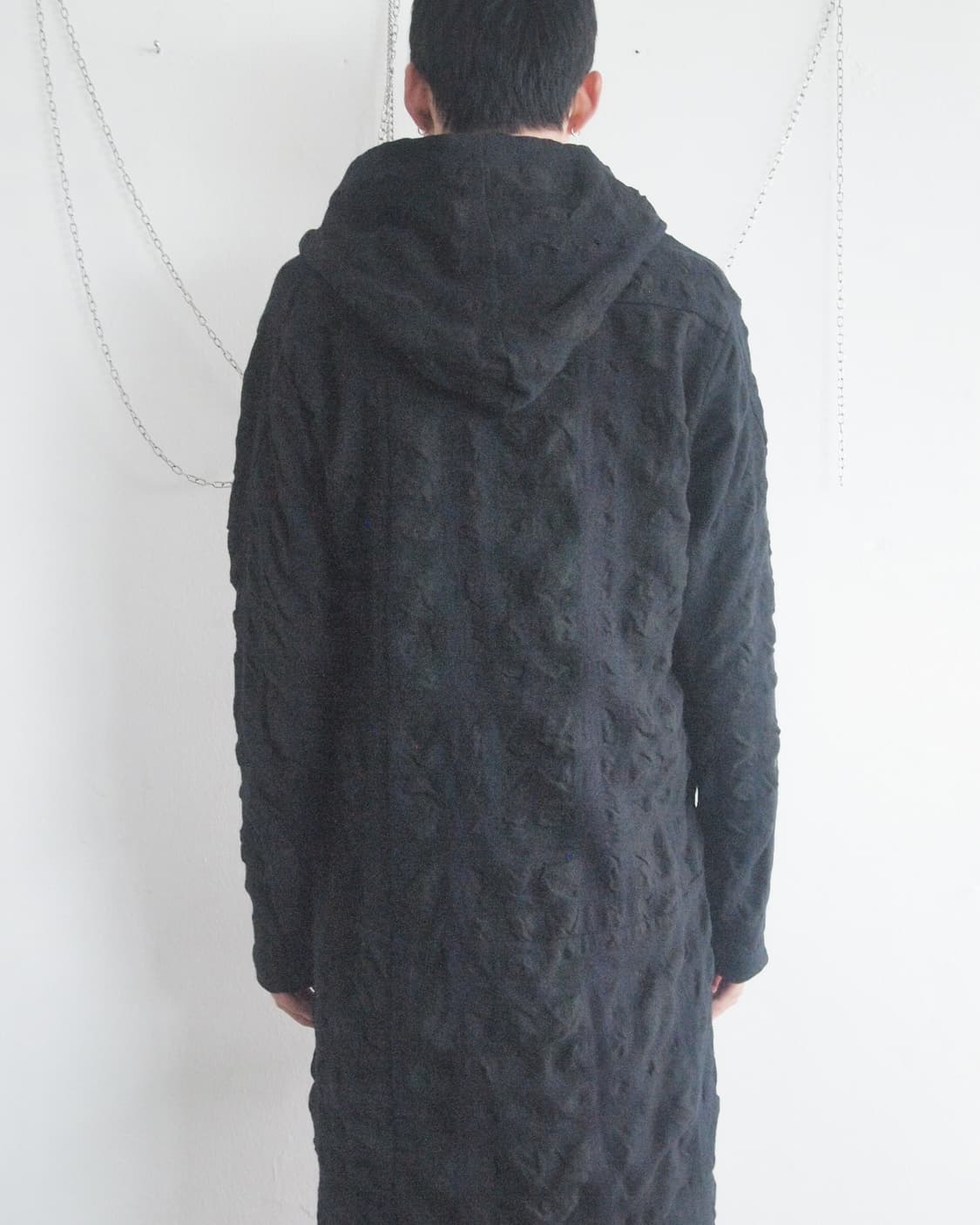 A.F artefact 아티저널 아방가르드 축융 후드코트 상품이미지5