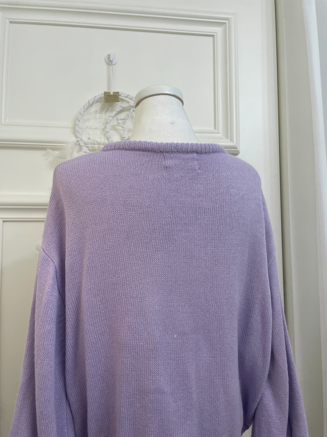 purple cute mori cardigan 상품이미지4