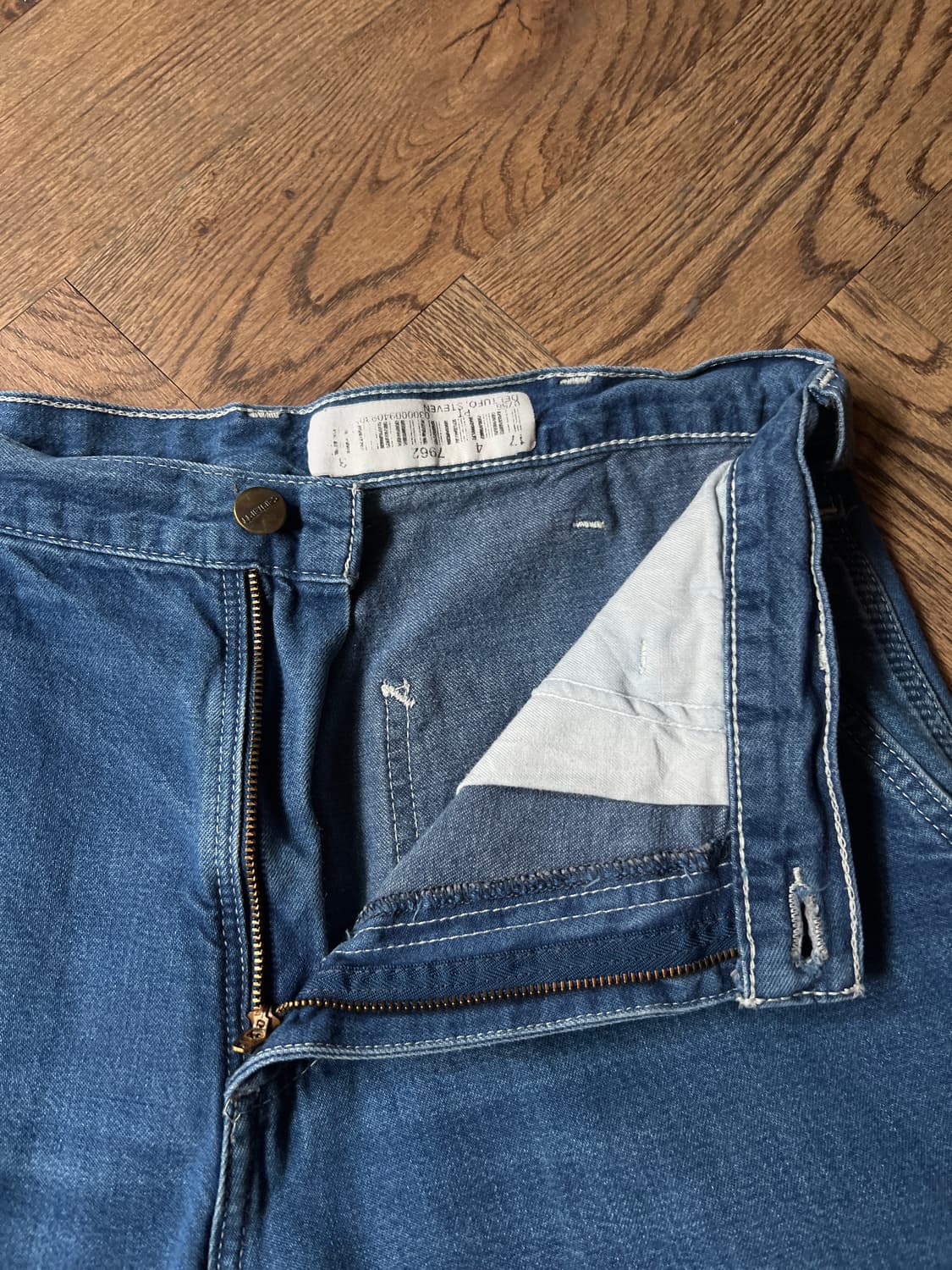 [32]칼하트 USA 싱글니 카펜터 워크 데님 팬츠 상품이미지3