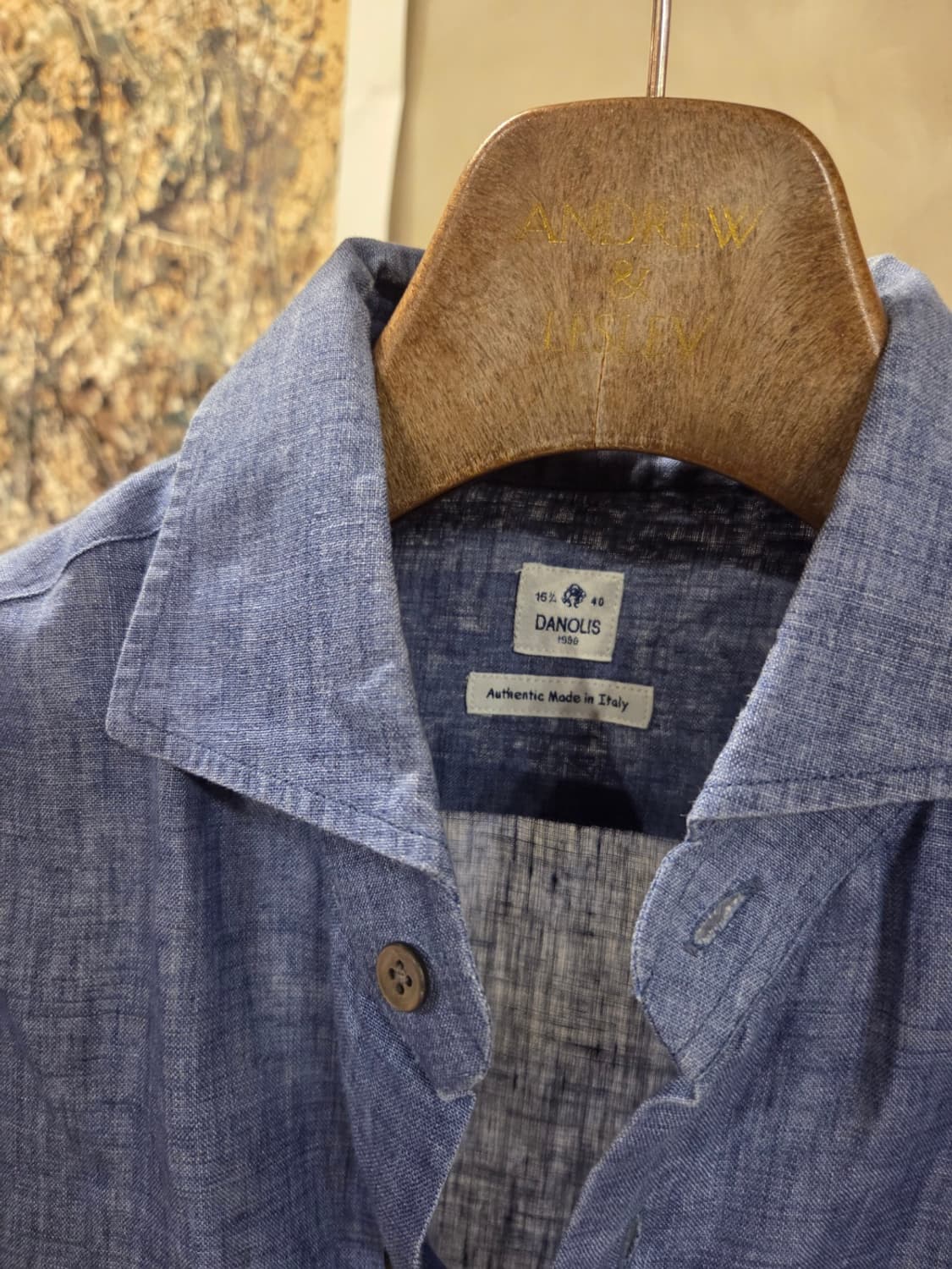 DANOLIS 린넨셔츠 상품이미지6