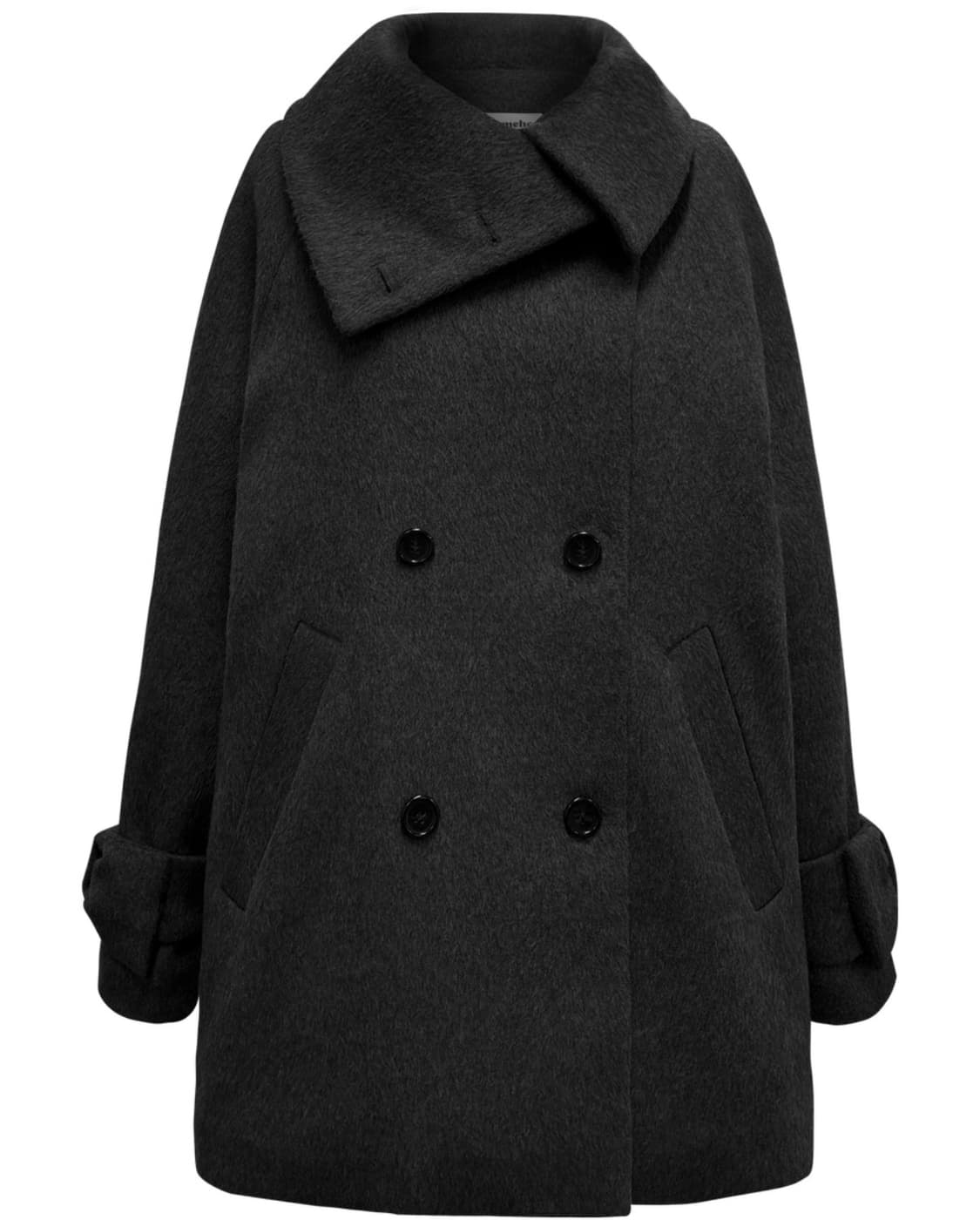 체메씨 코트 차콜 상품이미지1