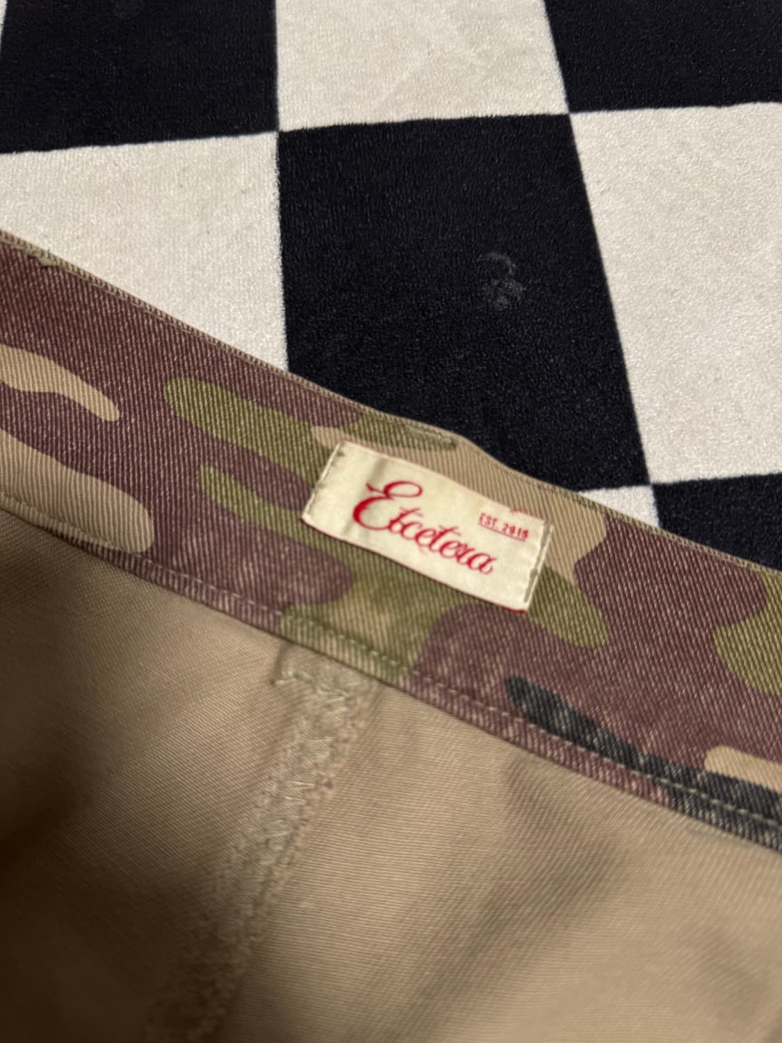 ETCE 디스트로이드 카모 배기 팬츠 OG / L 상품이미지4