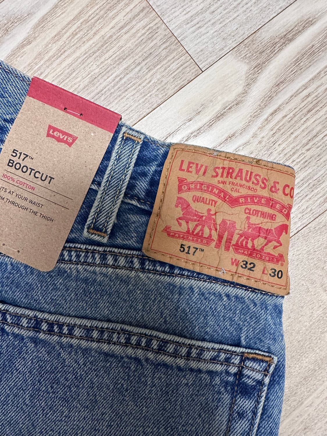 리바이스 517 라이징선 32*30 32/30 허리32 기장30 상품이미지4