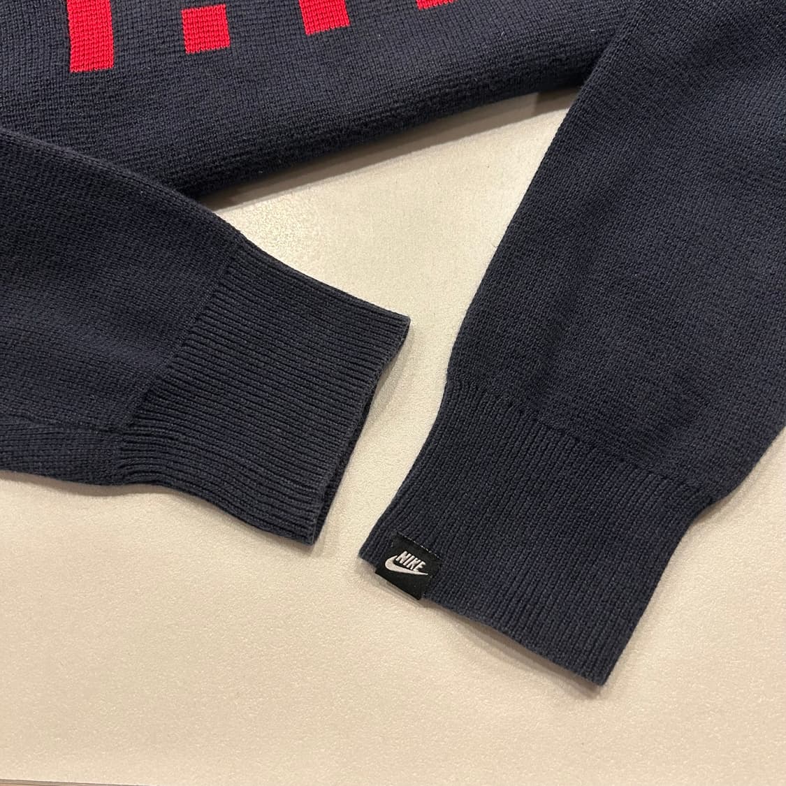 [M] 12s 나이키 FFF 니트 네이비 B202 상품이미지8