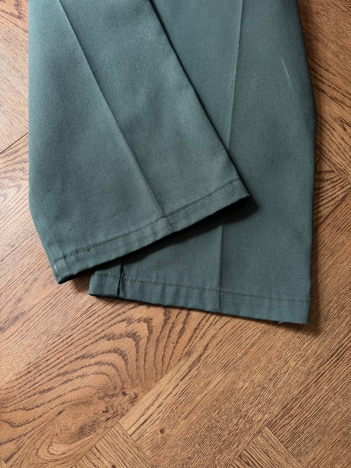 [31]90's 디키즈 874 Made in USA 링컨 그린 워크 팬츠 상품이미지4