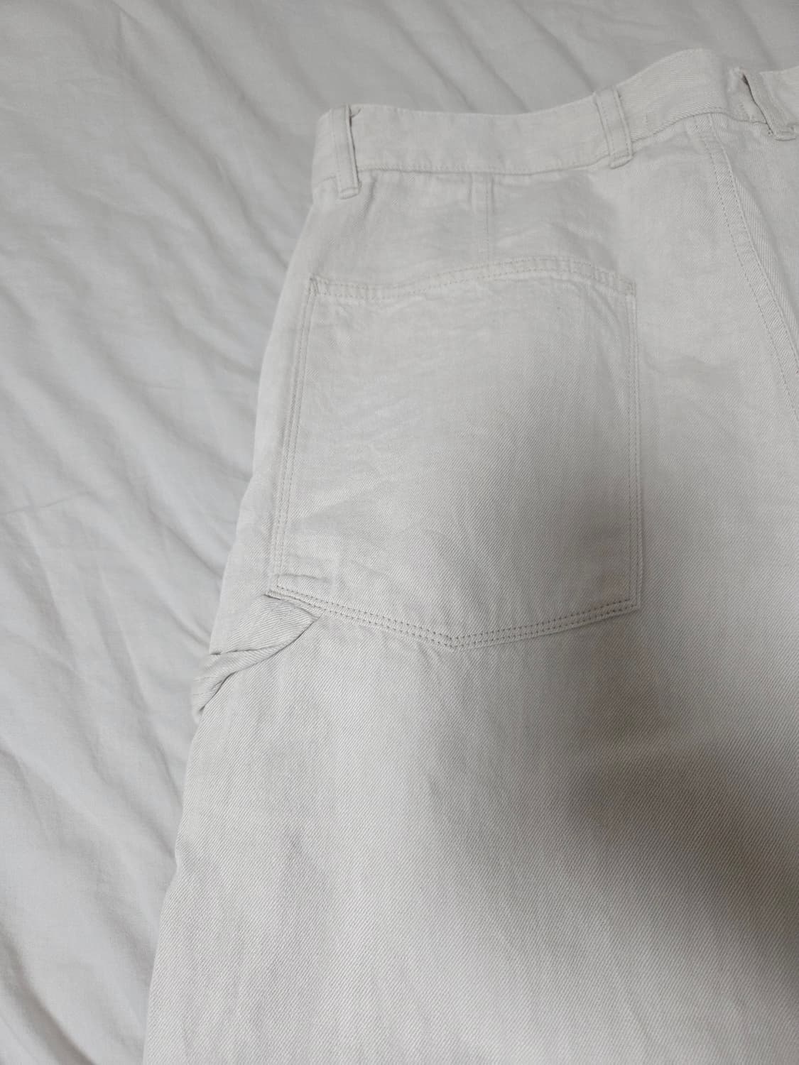 유니클로 데님워크팬츠 (코튼린넨) M사이즈 상품이미지6