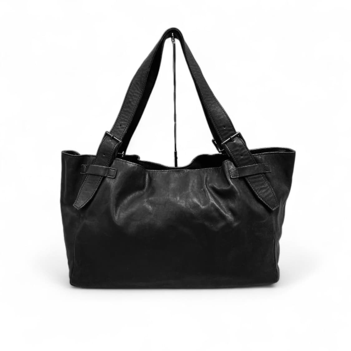 요지 야마모토 소가죽 토트백 상품이미지1