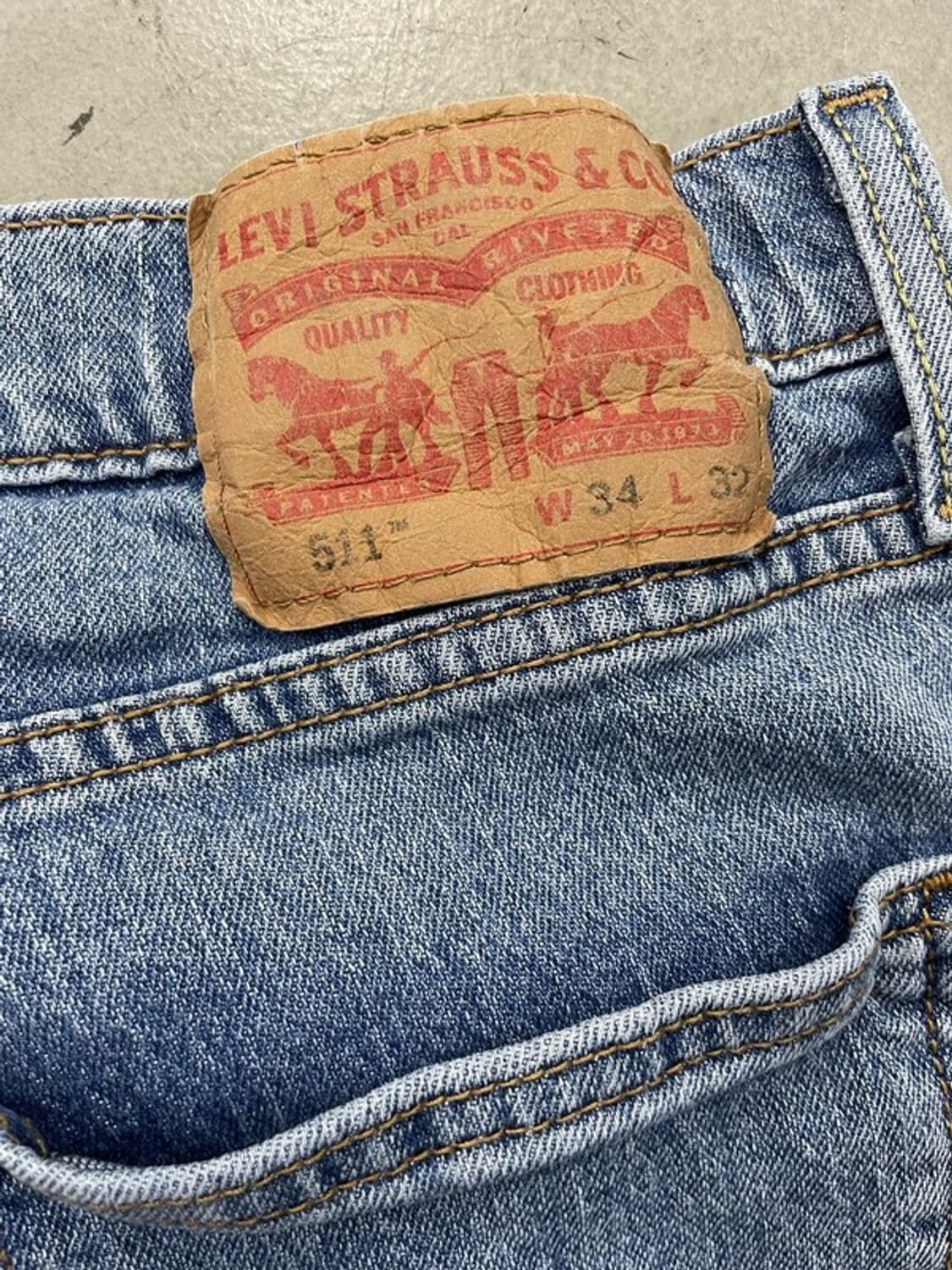 리바이스 511 데님팬츠 34 상품이미지4