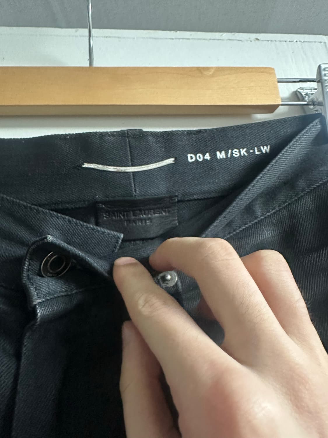 생로랑 14fw 레더패널진 30 상품이미지2