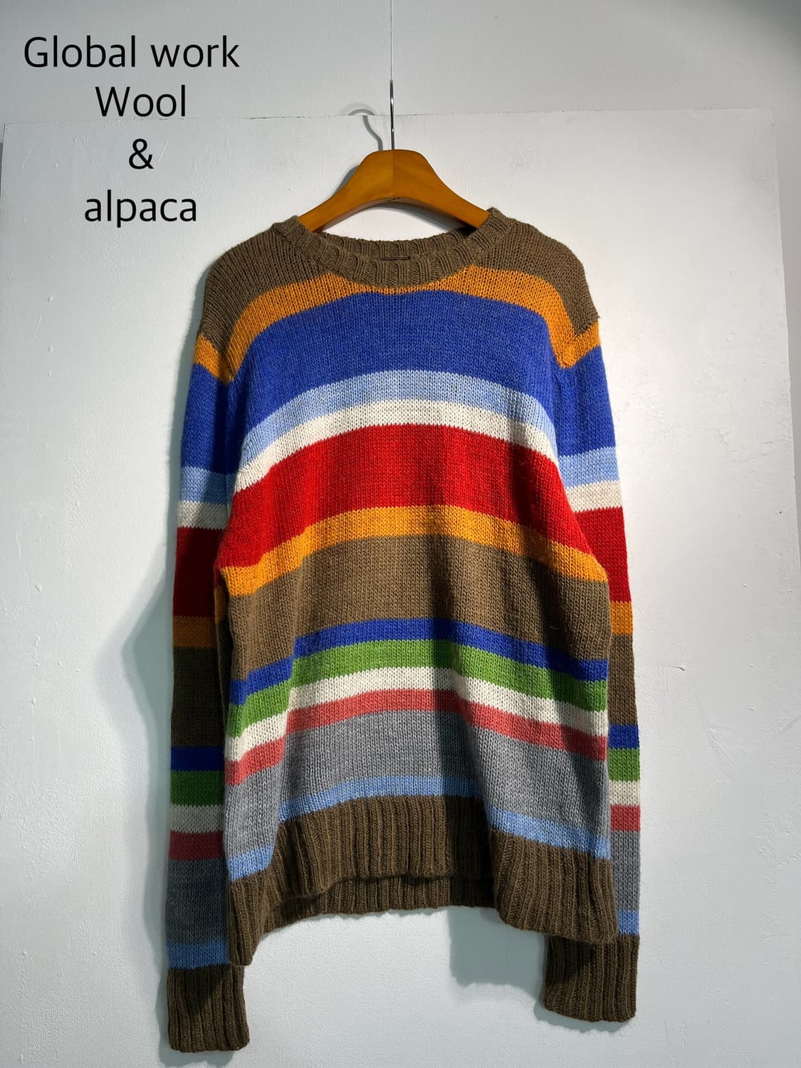 Wool alpaca 울 알파카 혼방 니트  상품이미지4