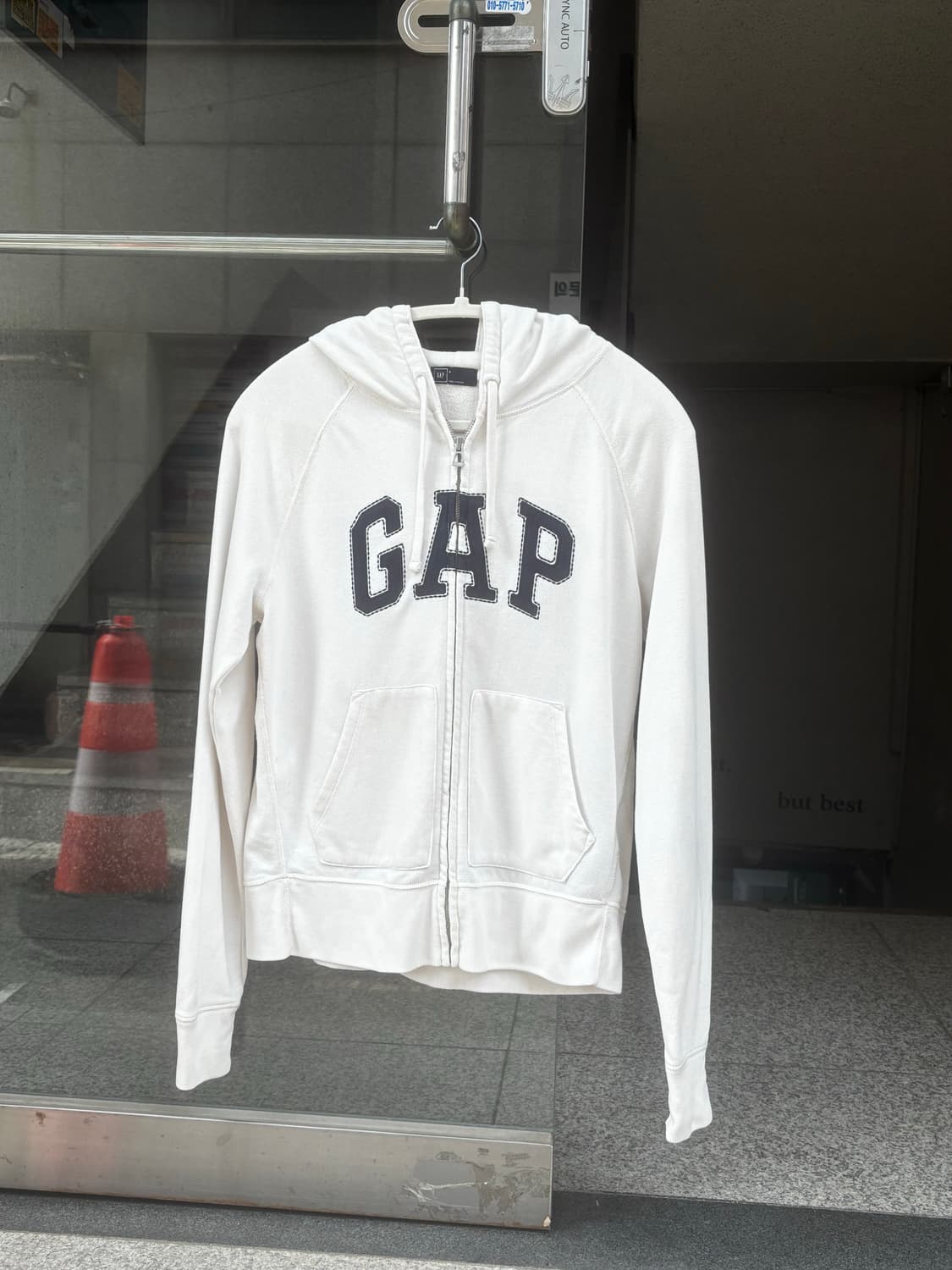 gap 빅로고 (얇은)후드 집업 상품이미지5