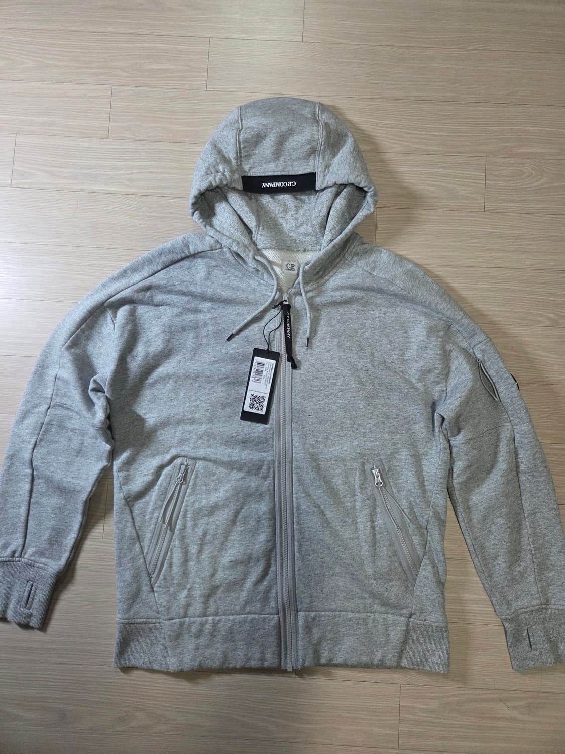C.P. 컴퍼니 고글 후드집업 (그레이, L) 상품이미지6