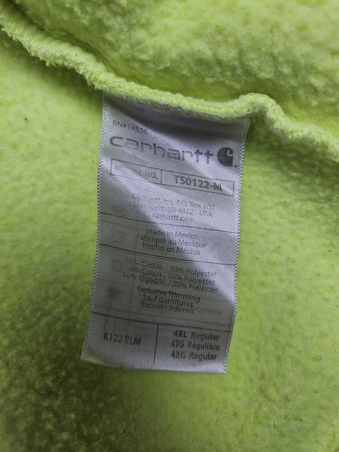 칼하트 커스텀 후드집업 (4XL) / 9357 상품이미지6