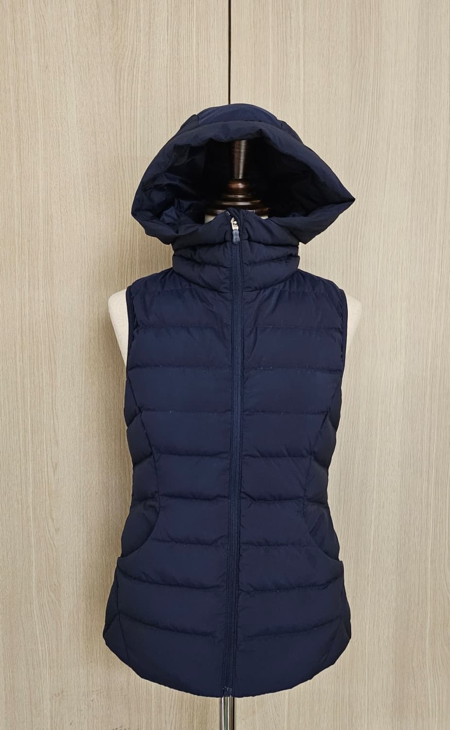 안다르 Andar 여성 오리털 미쳤다핏 요가패딩 누빔 조끼44~55 상품이미지5