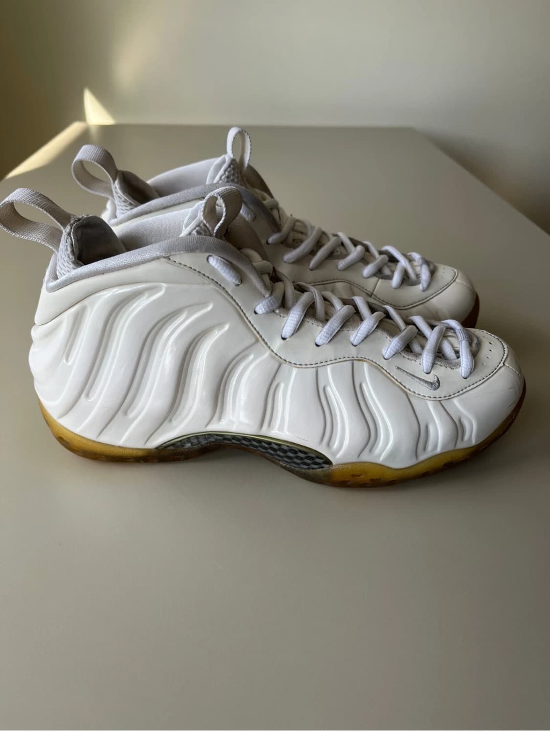 나이키 에어 폼포짓 Air Foamposite 화이트 아웃 상품이미지3