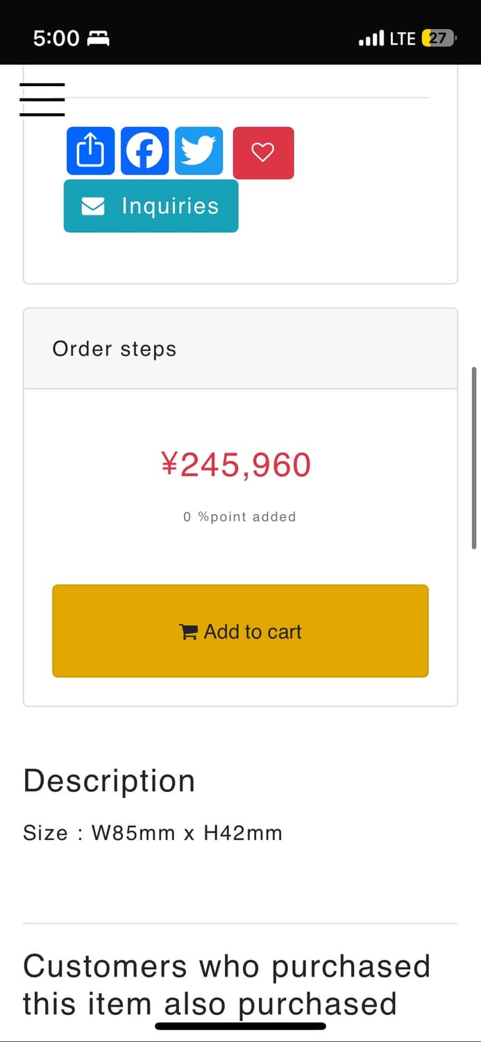 퍼스트애로우즈 터키석 K18 이글 L 상품이미지7