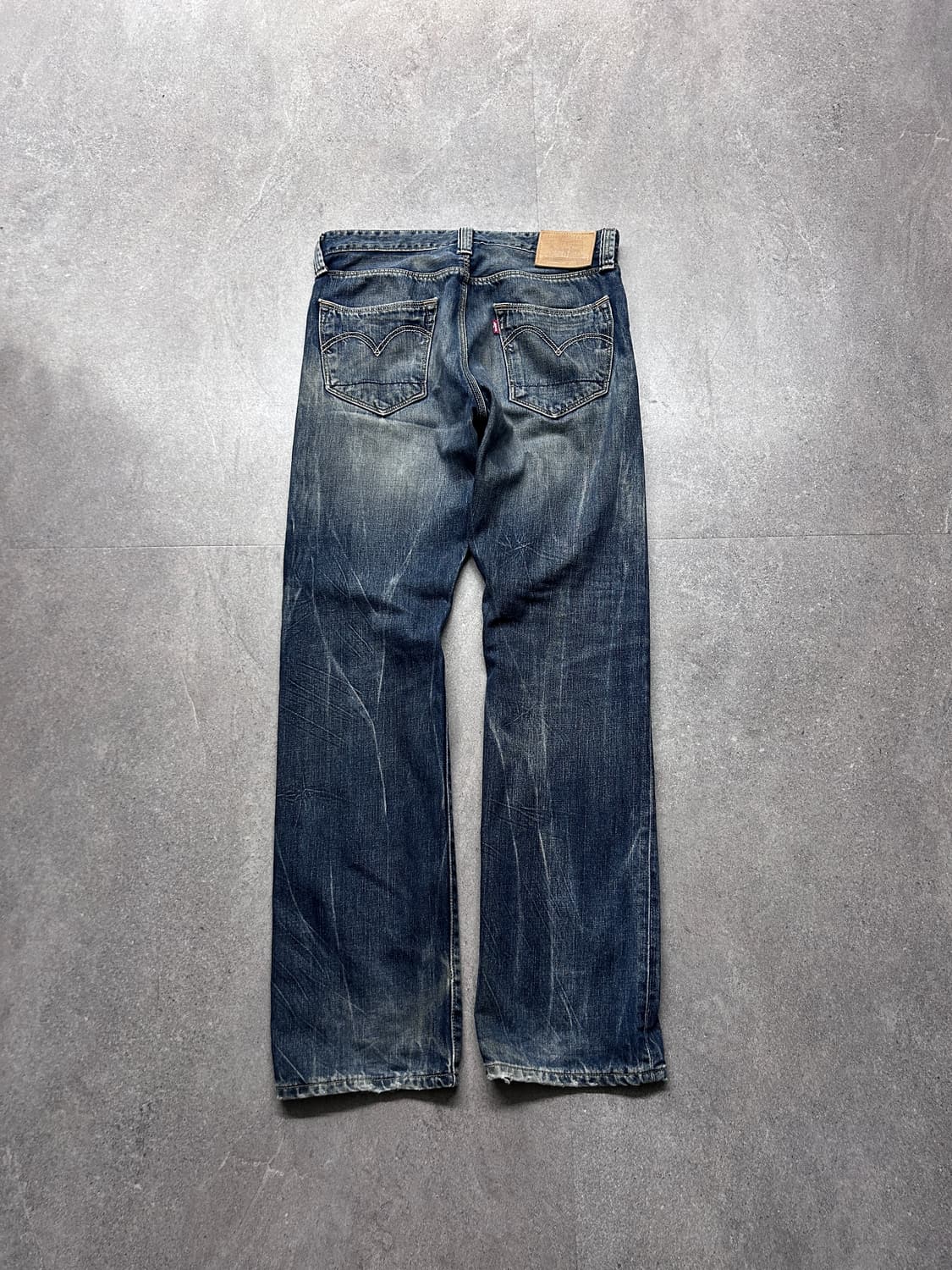 리바이스 523 워싱 데님 팬츠 상품이미지7