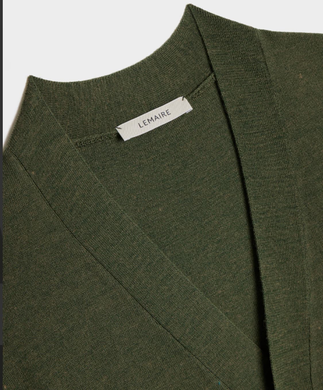 르메르 울 릴렉스드 트위스트 가디건 아이비 그린 (S) 상품이미지3