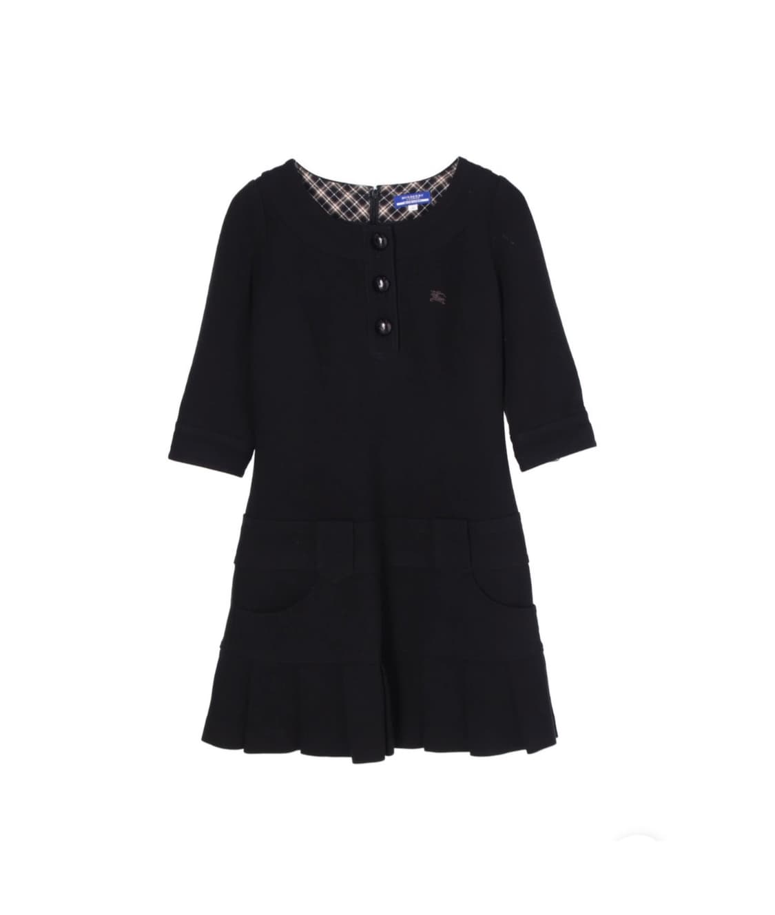 버버리블루라벨 블랙 플리츠 미니원피스 상품이미지1
