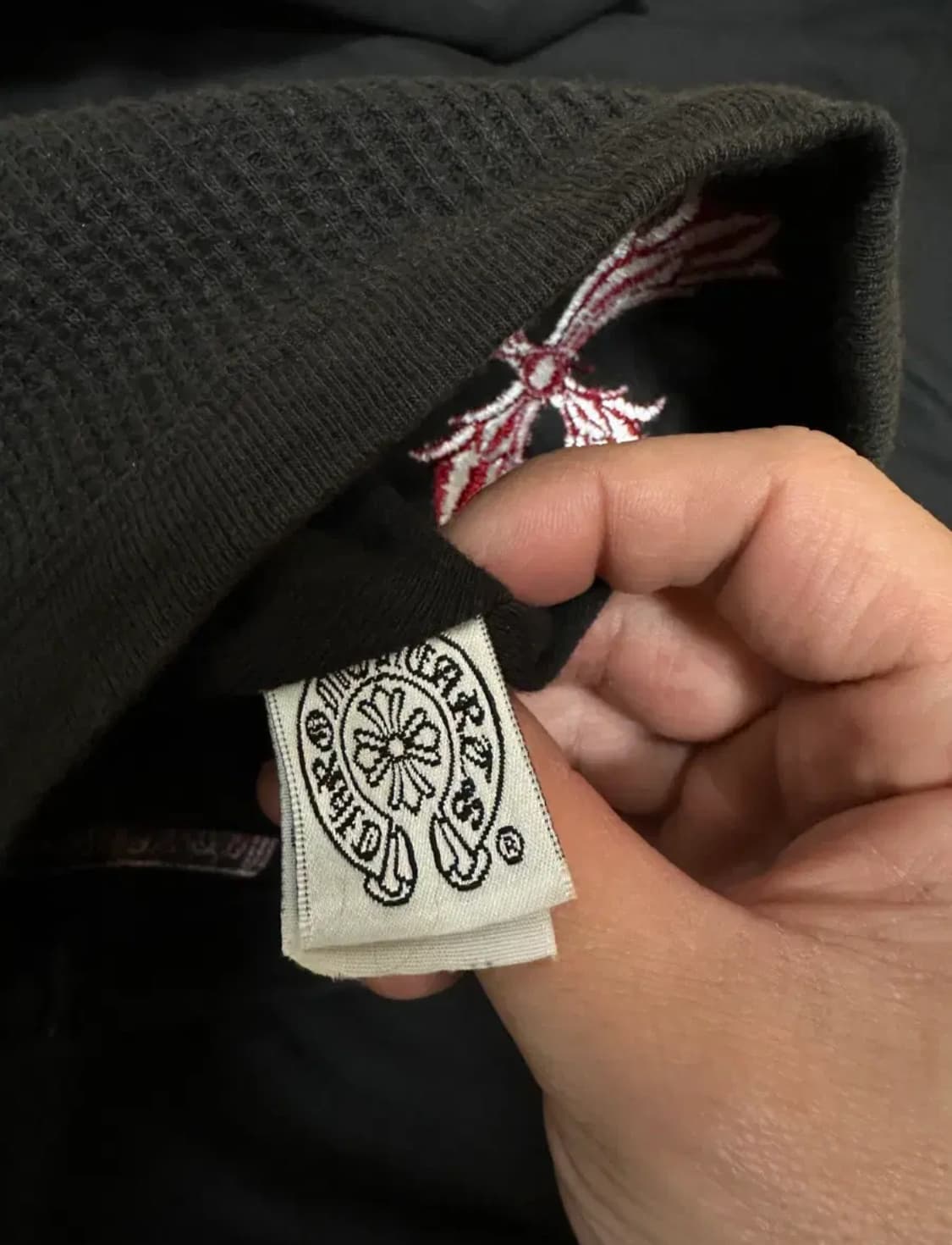 크롬하츠 90s 검빨 비니 ch택  상품이미지4