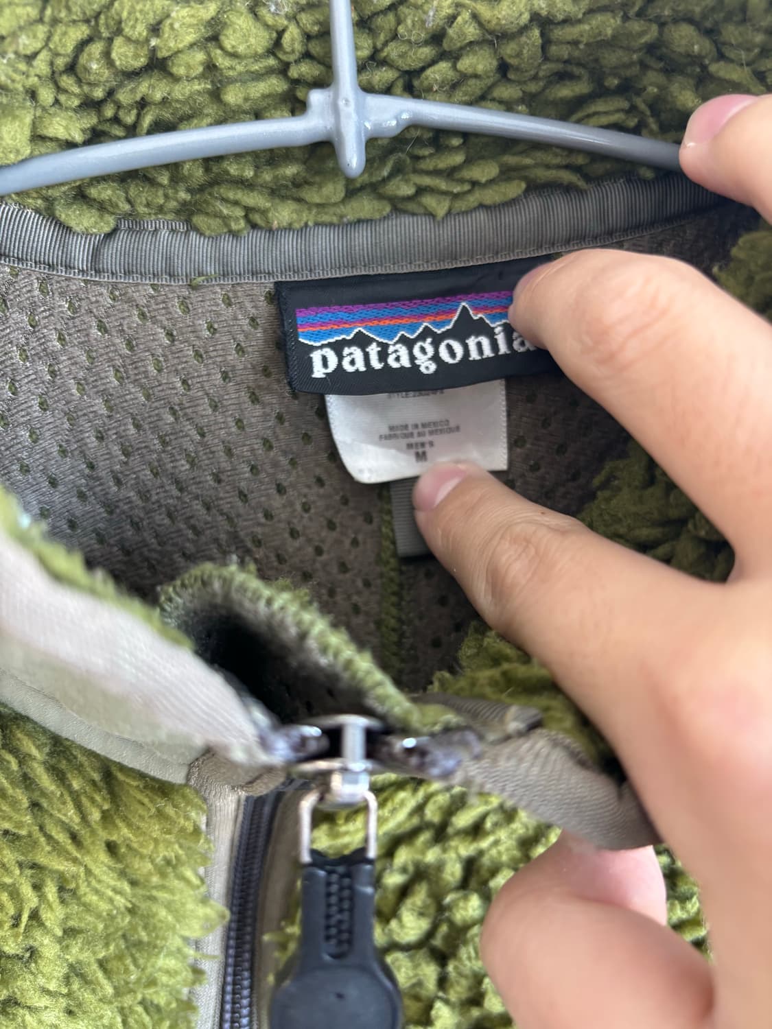 파타고니아 딥파일 그린 (M) 상품이미지2