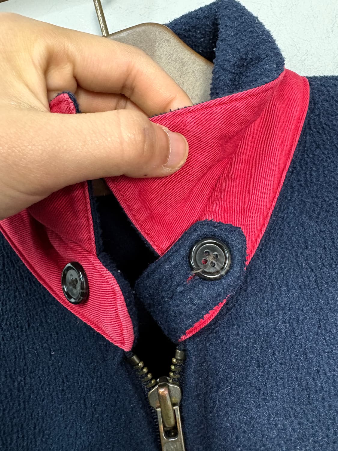 폴로랄프로렌 포니로고 베이비 칼라 플리스 집업 자켓 A3563 상품이미지4