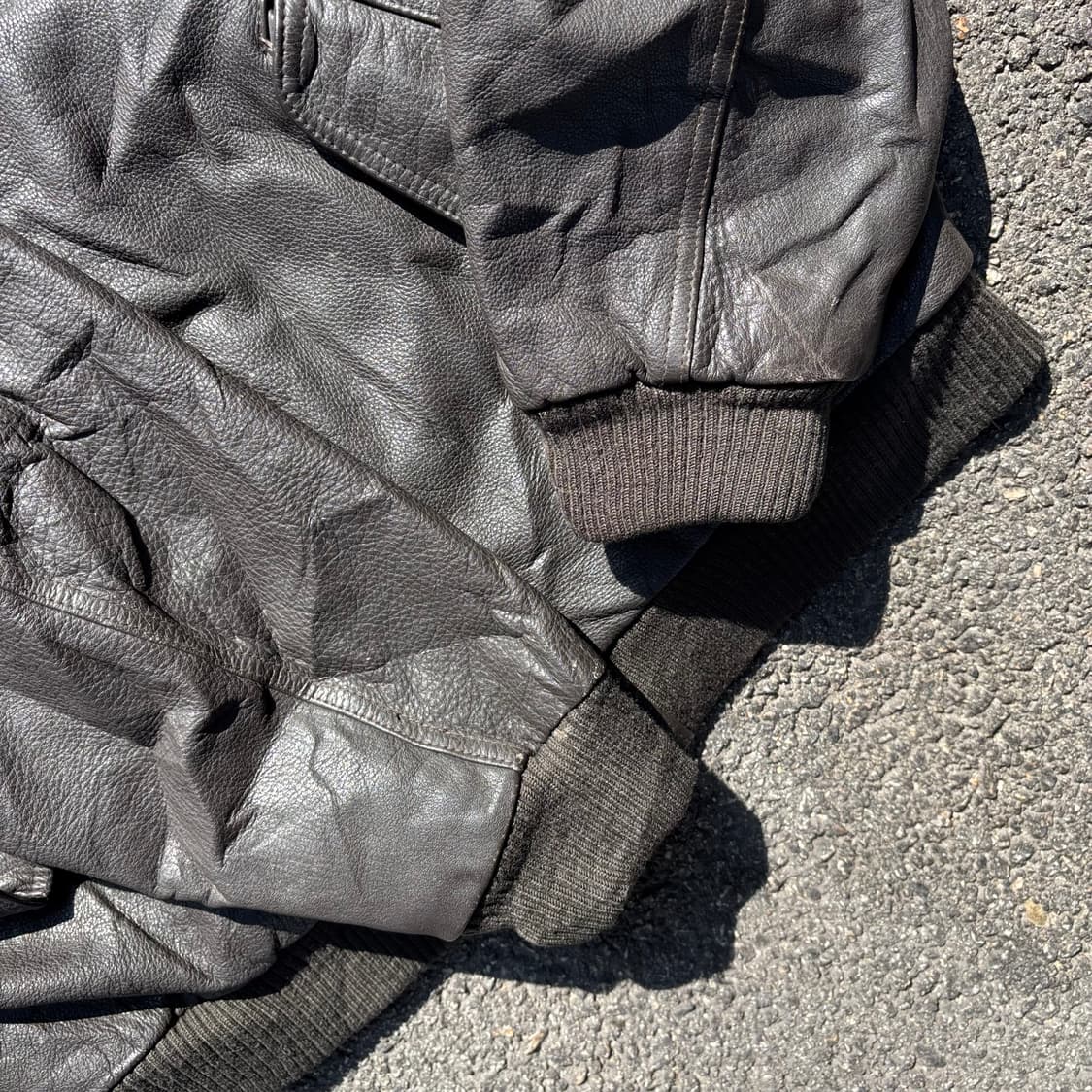 ANECDOTE G-2 레더 자켓 상품이미지6