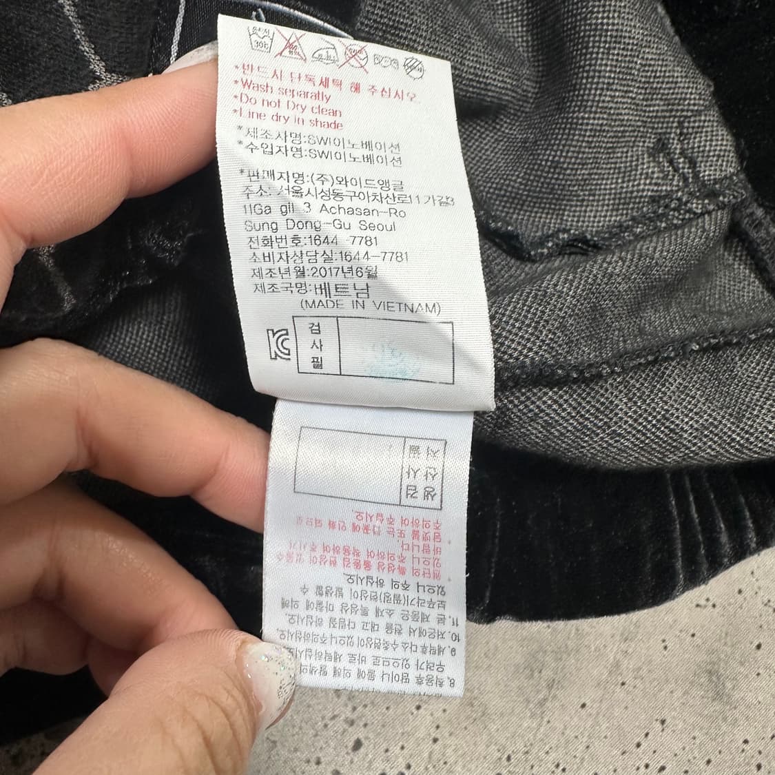 ✨ (바배) 와이드앵글 빅로고 집업  상품이미지5