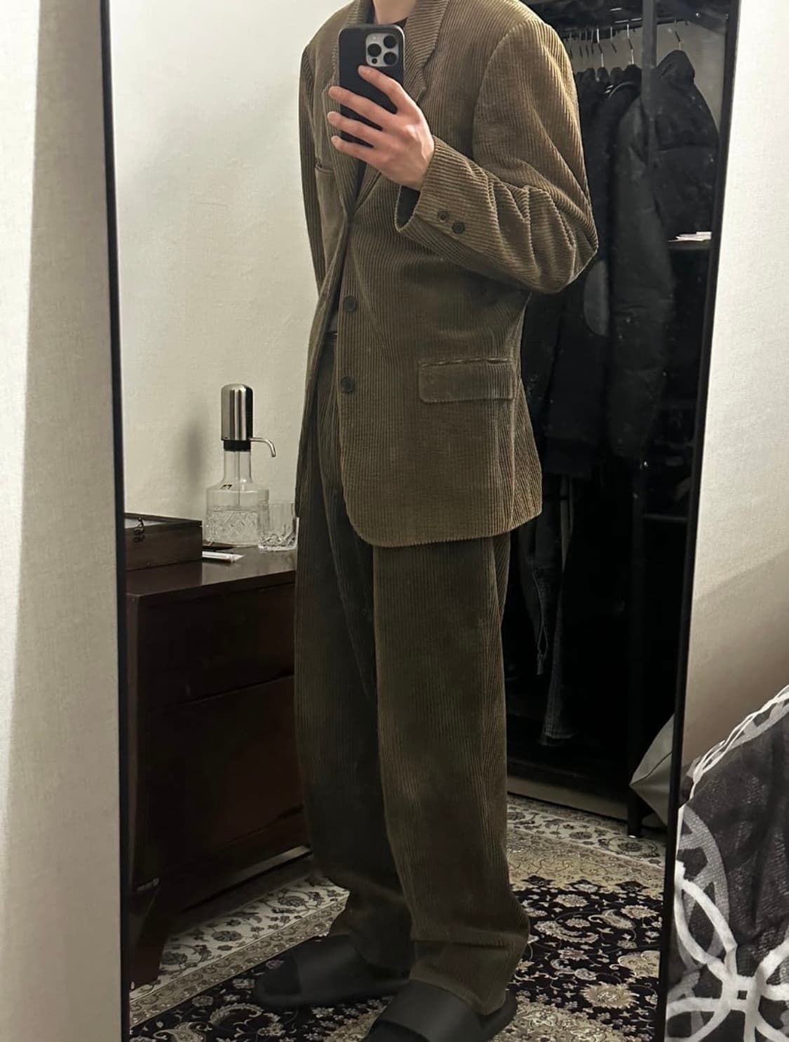 이세이 미야케 코듀로이 셋업 상품이미지3